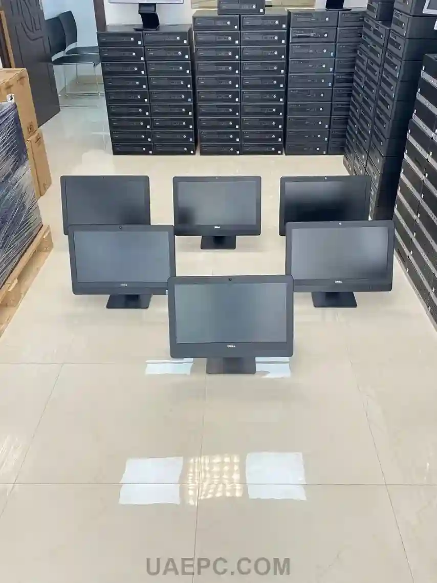 all-in-one-monitors-on-floor-front-view - all-in-one